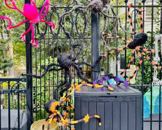 There is a lot of fun Halloween decor for indoor and outdoor decorating!