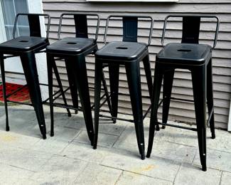 Bar height stools, sold separately 