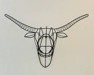 Metal wire steer head