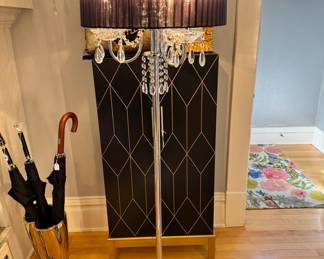 There is a total of three of these floor lamps