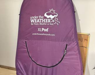 Under the Weather XLPod portable pop-up tent with carrying case