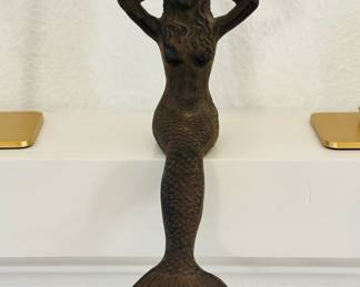 Cast iron Mermaid