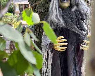 There is a lot of fun Halloween decor for indoor and outdoor decorating!