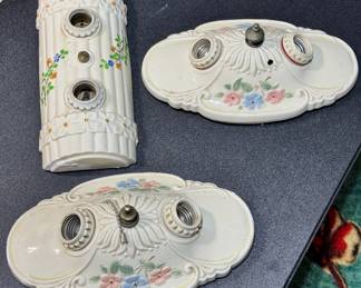 Original light fixtures to this 1904 home