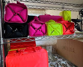 Rolling tool storage bags