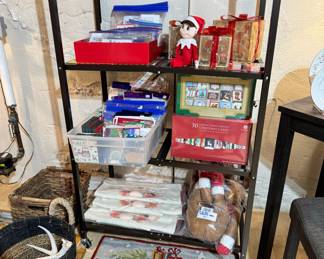 Christmas, including several unopened boxes of Holiday cards from Costco