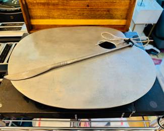 Lunares by Nima Oberoi - Artist Palette aluminum cheese board. There is one New In Box