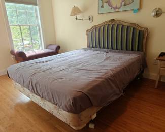 216	Queen Quilted French Provincial Bed