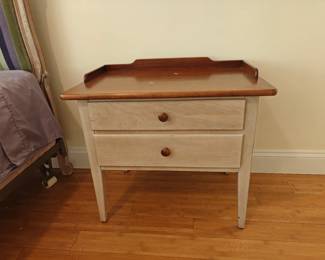 217	Lane Bedside Table w/ Two Drawers	26x17x24