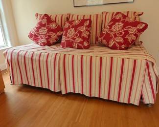 302  Three Twin Trundle Beds (bedding not included) (can be bid separately)	