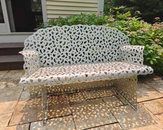 403	Richard Schultz for Knoll Topiary Bench	55x26x34.5