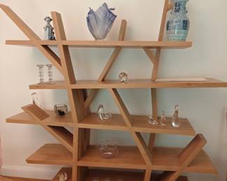 210	Roche Bobois Legend Bookcase	77x16x82