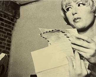 A 1989 CINDY SHERMAN Sheet Fed Photogravure of Untitled Film Still #5
