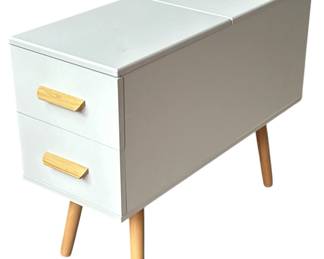 Ultra Modern Storage Compartment Side Table
