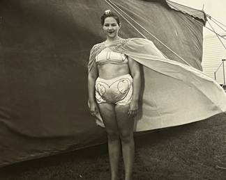 A 2003 DIANE ARBUS Photogravure of a Circus Girl
