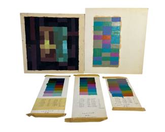 Five ROBERT APPEL Color Study Prototypes
