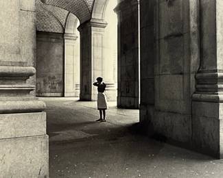 A 1989 CINDY SHERMAN Sheet Fed Photogravure of Woman
