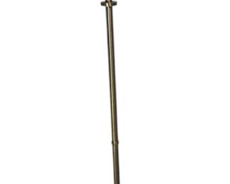A Modern Brass Floor Lamp
