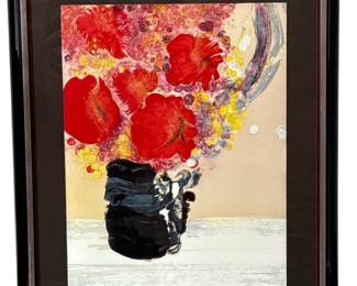 A MARCESTEL Print, "Bouquet du Printemps", Signed and Numbered
