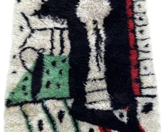 After PABLO PICASSO "La Serrure" Pile Carpet, MARIE CUTTOLI
