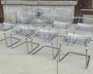 IKEA "Tobias" Chairs, Set of 8
