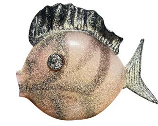 A Postmodern Art Glass Fish
