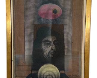 A 1997 ALEXANDER RICHTER Mixed Media Painting
