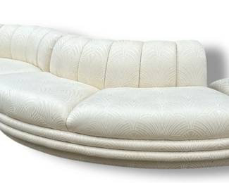Post Modern Serpentine Sofa, Style of ADRIAN PEARSALL
