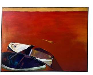 A 1985 JOSE R. MORALES JR. Acrylic on Canvas
