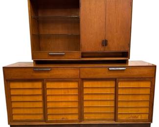 EDWARD WORMLEY for DUNBAR Two Piece Cabinet
