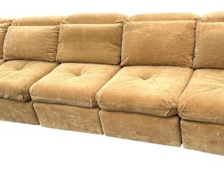 A Space Age Mid Century Modular Sofa, ISO MILO BAUGHMAN
