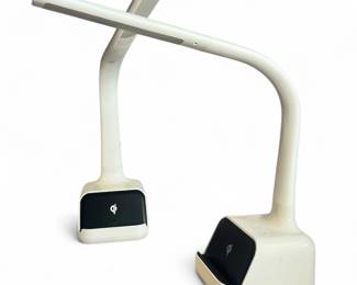 Two Contemporary Nightstand Lamps
