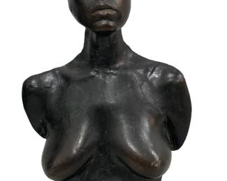 Bronze Female Sculpture, in the style of Robert Graham
