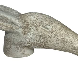 A Mid Century HAEGER Donkey Head Sculpture
