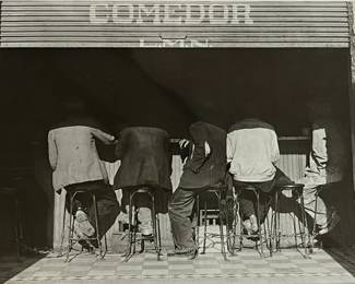 A 1997 MANUEL ALVAREZ BRAVO Photo Engraving, "The Crouched Ones"
