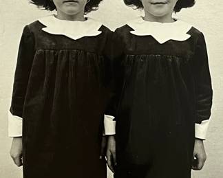 A DIANE ARBUS Sheet Fed Photogravure, Twins
