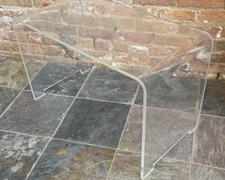 Post Modern Lucite Coffee Table
