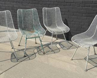 RUSSELL WOODARD "Sculptura" Chair, Set of 4
