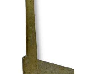 Modernist Brass Giraffe Sculpture
