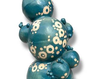 Large Abstract Biomorphic Vase
