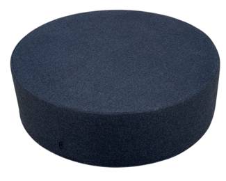 SOFTLINE Denmark Danish Drum Pouf, Cocktail Ottoman
