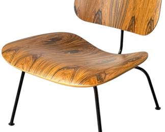 CHARLES & RAY EAMES Zebra Wood "LCM" Chair, HERMAN MILLER
