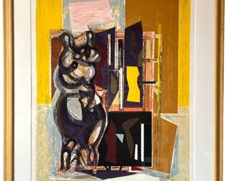 A PETER KOVACS Abstract Artists Proof Print
