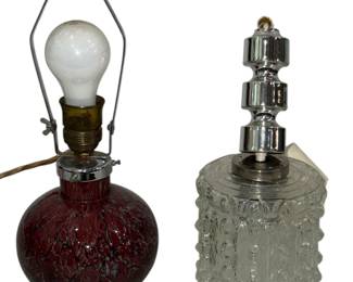 Two Art Deco - Mid Century Lights

