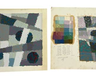 Two ROBERT APPEL Color Study Prototypes
