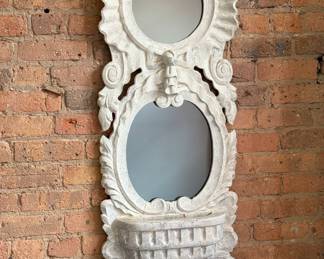 VIC Style Double Mirror Wall Pocket
