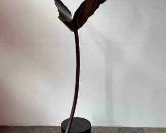 An Abstract Flower Garden Sculpture, Life Size
