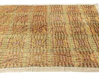 Large Indian Mirrored Tapestry
