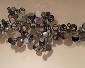 MCM metal wall hanging