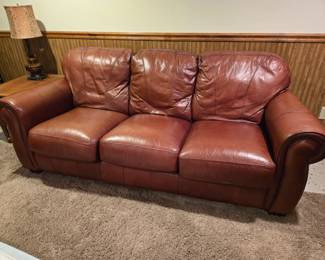 Leather sofa